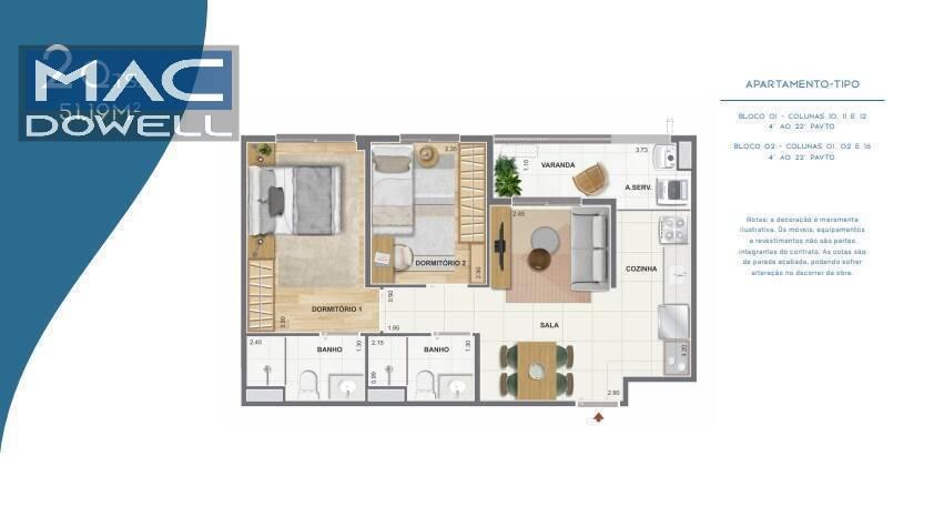 Apartamento à venda com 2 quartos, 1 banheiro, 1 vaga e 51m² no Centro, Niterói (RJ) — foto 23 de 28