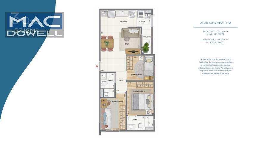 Apartamento à venda com 2 quartos, 1 banheiro, 1 vaga e 51m² no Centro, Niterói (RJ) — foto 24 de 28
