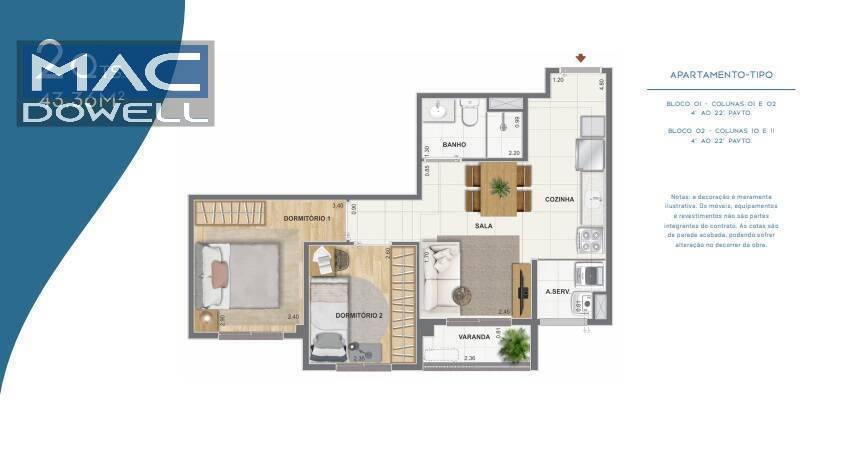 Apartamento à venda com 2 quartos, 1 banheiro, 1 vaga e 51m² no Centro, Niterói (RJ) — foto 25 de 28