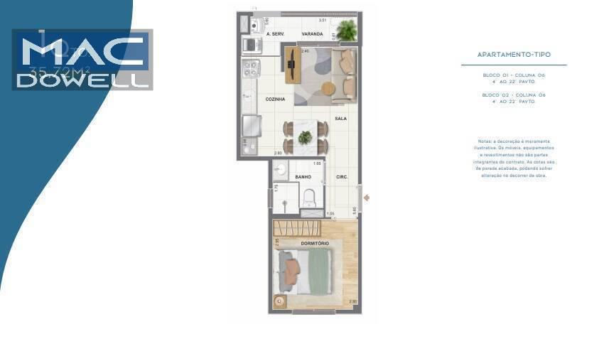 Apartamento à venda com 2 quartos, 1 banheiro, 1 vaga e 51m² no Centro, Niterói (RJ) — foto 28 de 28