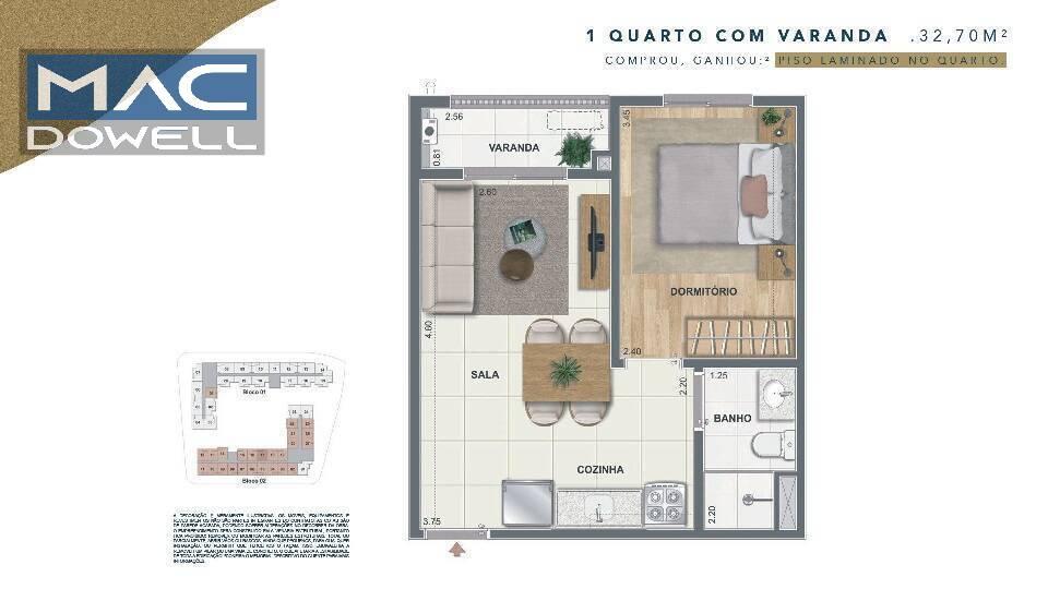 Apartamento à venda com 2 quartos, 1 suíte, 1 vaga e 45m² no Centro, Niterói (RJ) — foto 12 de 16