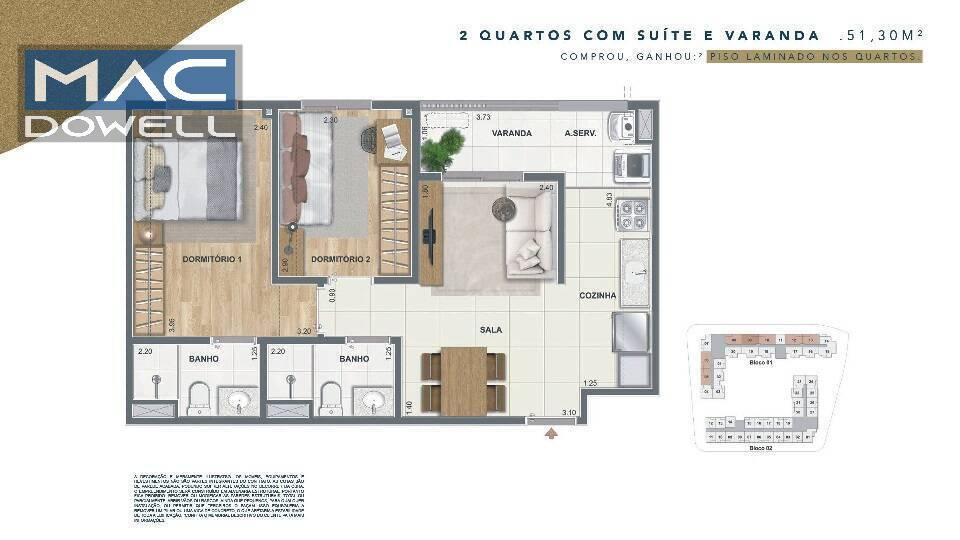 Apartamento à venda com 2 quartos, 1 suíte, 1 vaga e 45m² no Centro, Niterói (RJ) — foto 13 de 16