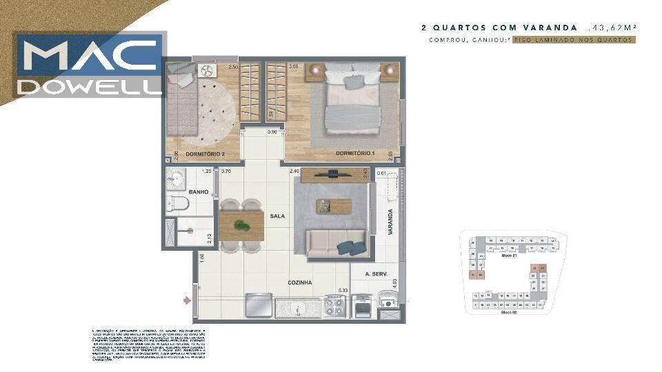 Apartamento à venda com 2 quartos, 1 suíte, 1 vaga e 45m² no Centro, Niterói (RJ) — foto 16 de 16