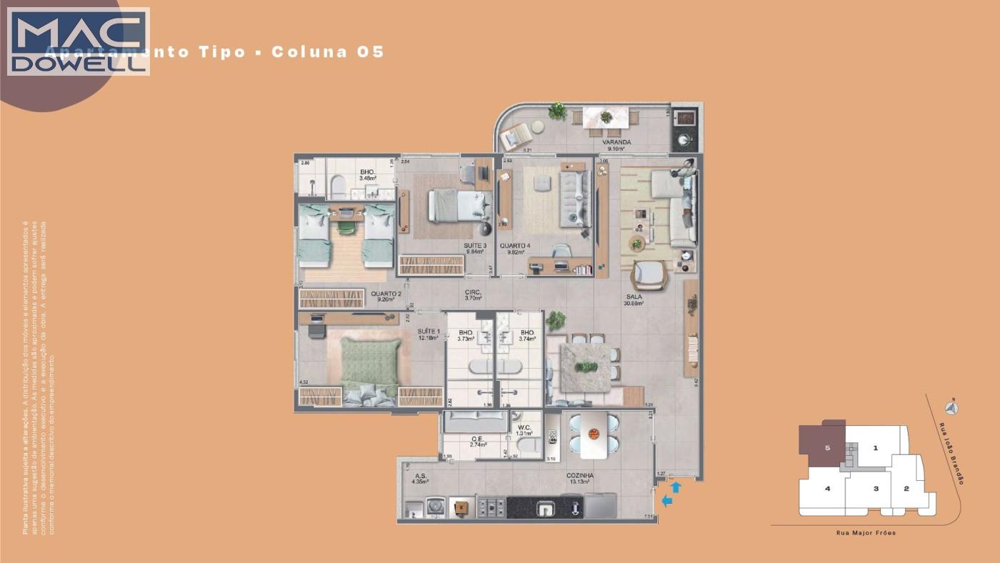 Apartamento à venda com 3 quartos, 2 suítes, 2 vagas e 127m² no São Francisco, Niterói (RJ) — foto 25 de 28