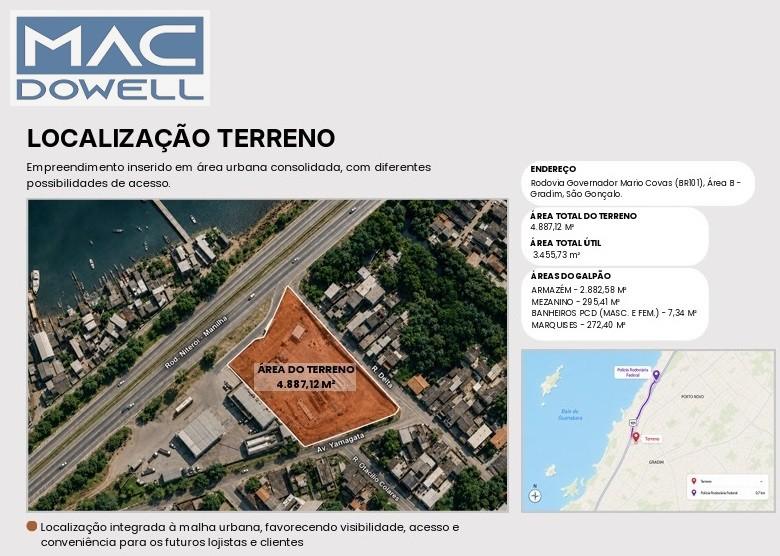 Comercial para alugar com 4 banheiros, 10 vagas e 2882m² no Gradim, São Gonçalo (RJ) — foto 10 de 12