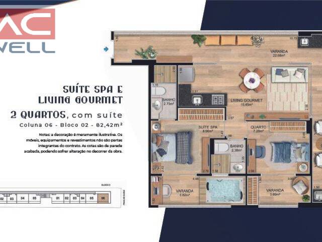 #STAGE-C6B2 - Apartamento para Venda em Niterói - RJ - 2